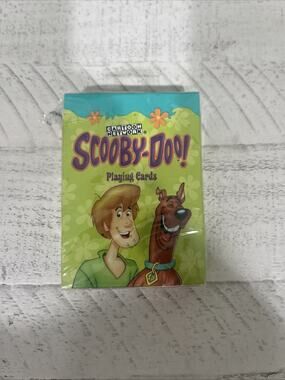 Cartoon Network Scooby Doo Standard Playing Card Deck 1999 Bicycle Good Retro